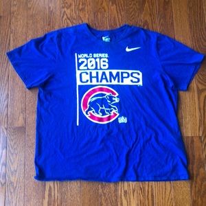 Chicago cubs World Series champs T-shirt Nike